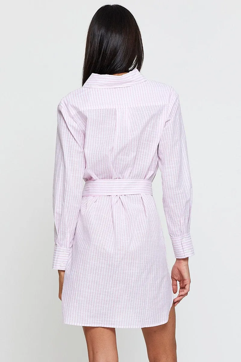 Stripe Oversized Shirts Long Sleeve sold by Ally Fashion product image thumbnail 5