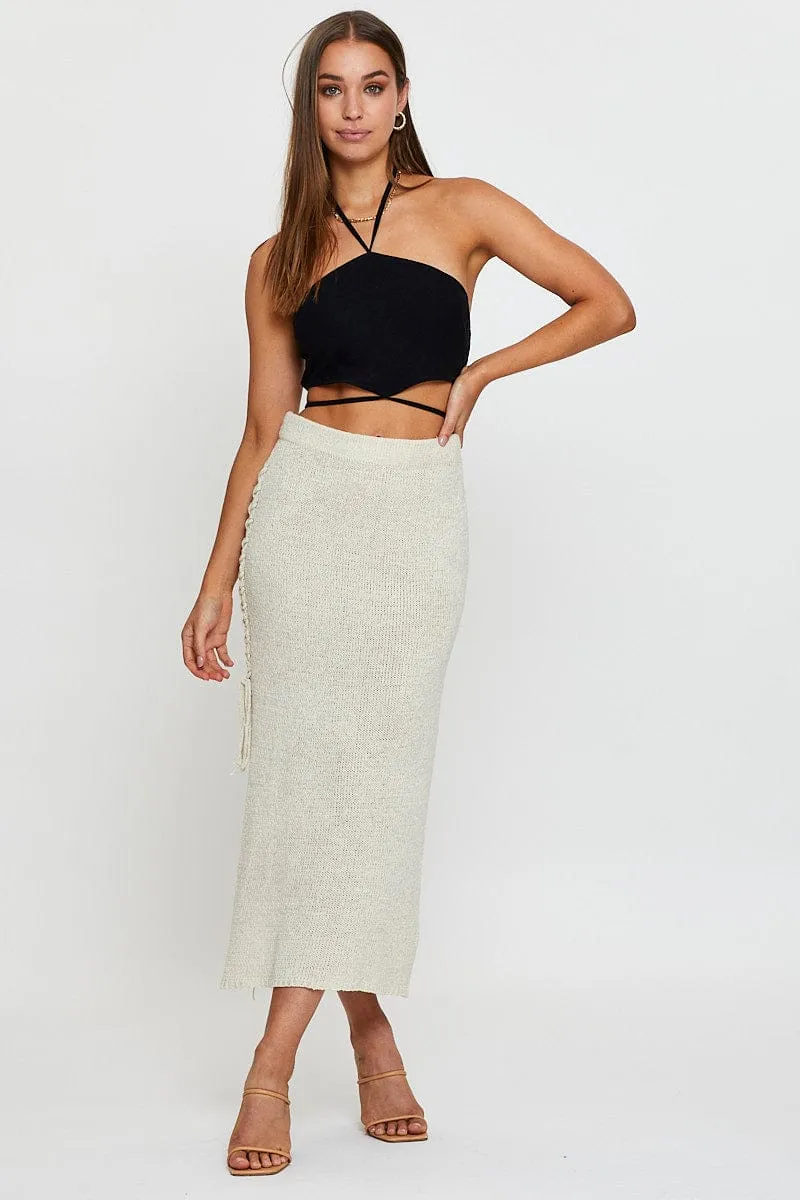 Black Halter Top Sleeveless sold by Ally Fashion product image thumbnail 3