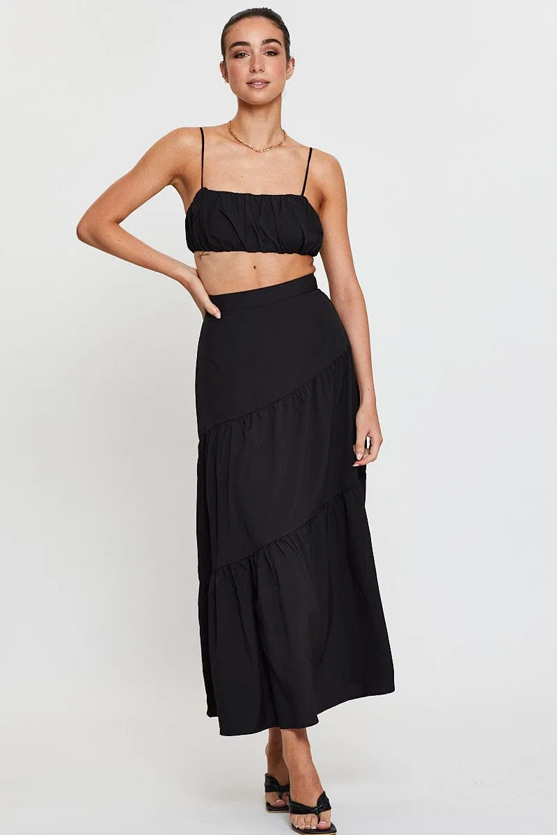 Black Bralette Top Sleeveless sold by Ally Fashion product image thumbnail 2