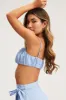 Blue Bralette Top Sleeveless sold by Ally Fashion