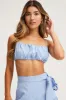 Blue Bralette Top Sleeveless sold by Ally Fashion