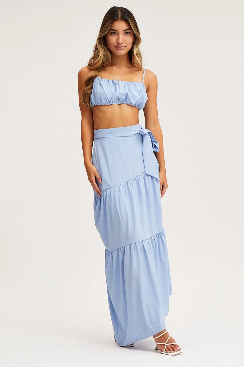 Blue Bralette Top Sleeveless sold by Ally Fashion product image thumbnail 2