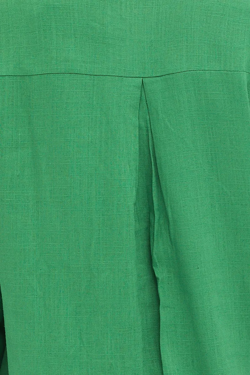 Green Shirt Top Long Sleeve sold by Ally Fashion product image thumbnail 5