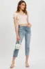 Pink Button Front Puff Sleeve Milkmaid Top sold by Ally Fashion