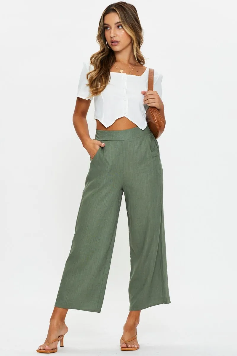 White Button Front Vest Hem Top sold by Ally Fashion product image thumbnail 4