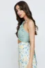 Green Halter Top Crop sold by Ally Fashion