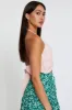 Pink Halter Top Crop sold by Ally Fashion