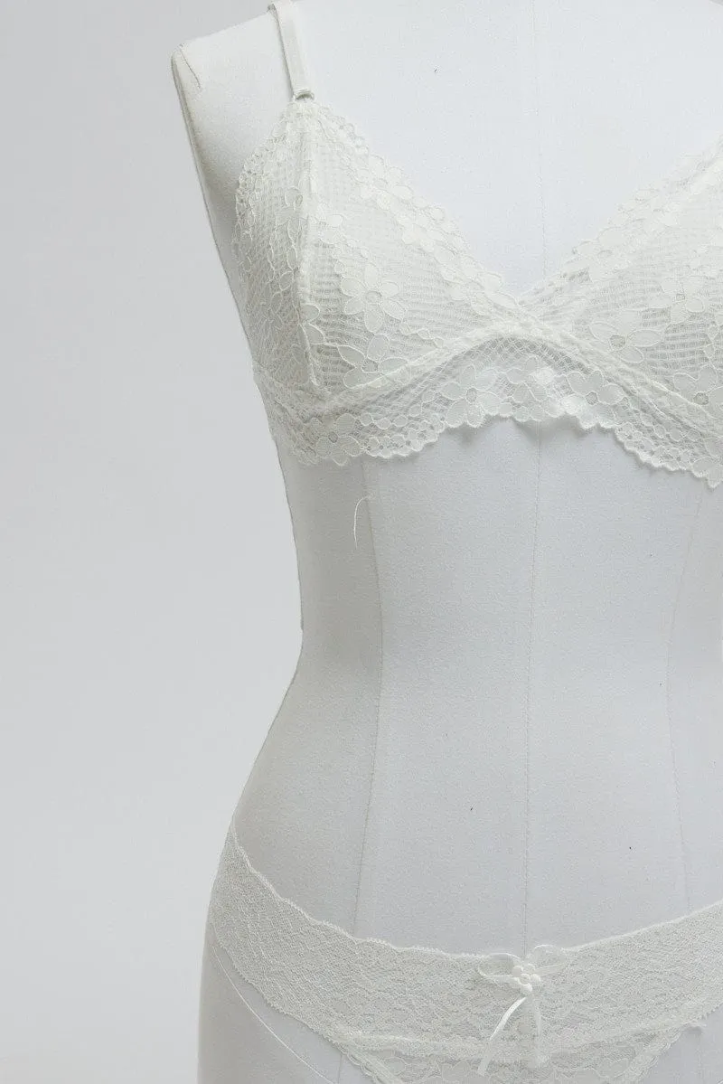 White Lace Lingerie Set sold by Ally Fashion product image thumbnail 3