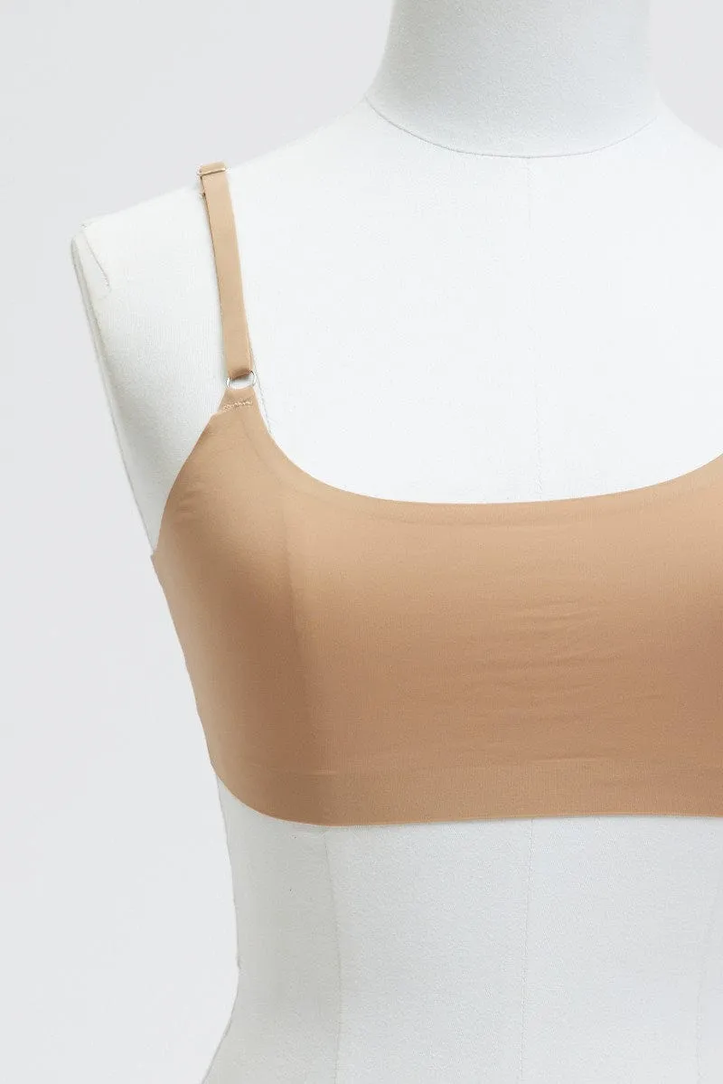 Beige No Wired Lingerie Set sold by Ally Fashion product image thumbnail 3