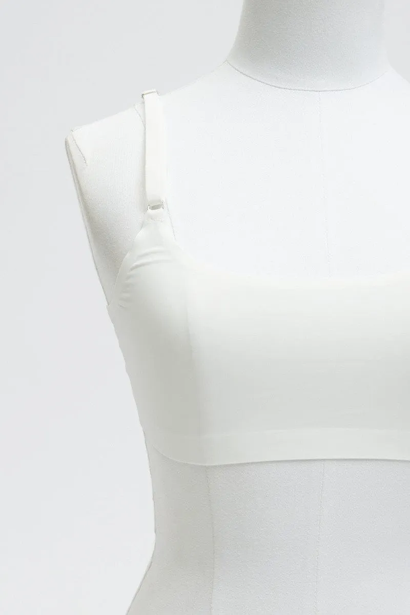 White No Wired Lingerie Set sold by Ally Fashion product image thumbnail 3