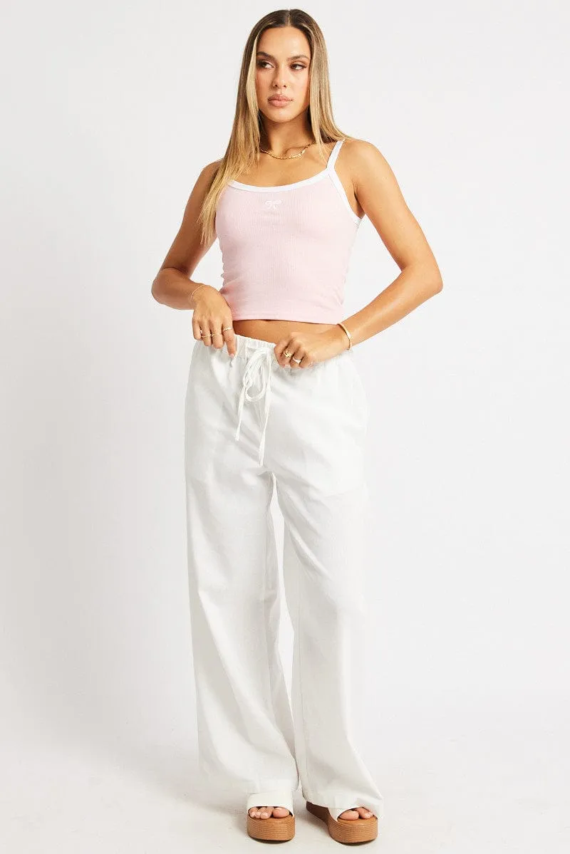 Pink Graphic Singlet Top sold by Ally Fashion product image thumbnail 2