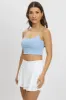Blue Cropped Cami Top Supersoft sold by Ally Fashion