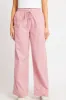 Red Stripe Wide Leg Pants High Rise sold by Ally Fashion