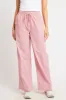 Red Stripe Wide Leg Pants High Rise sold by Ally Fashion