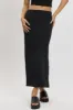 Black Midi Skirt High Rise Supersoft Lined sold by Ally Fashion