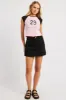 Black Skort Skirt High Rise sold by Ally Fashion