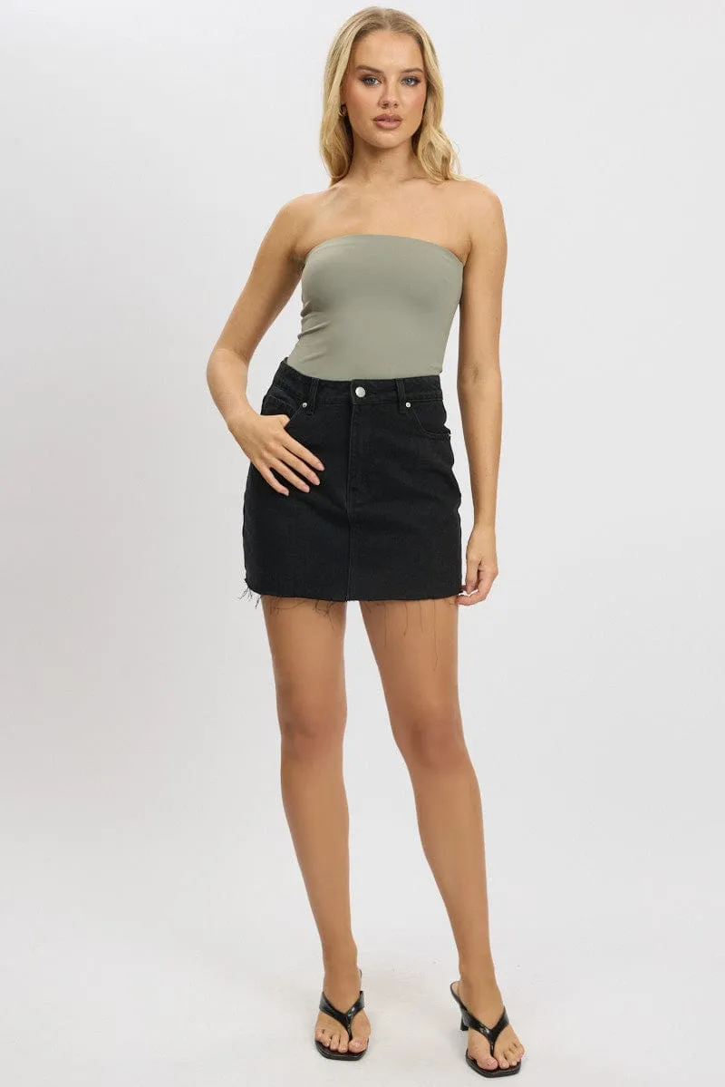 Green Supersoft Bandeau Top sold by Ally Fashion product image thumbnail 2