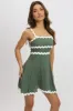 Green Fit And Flare Dress Ric Rac Mini sold by Ally Fashion