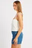 White Tie Up Top Sleeveless sold by Ally Fashion