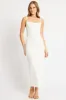 White Bodycon Dress Singlet Textured Midi sold by Ally Fashion