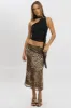 Black One Shoulder Top Sleeveless Mesh sold by Ally Fashion