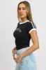 Black Graphic Tee Short Sleeve sold by Ally Fashion