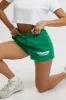 Green Track Shorts High Rise Elastic Waist sold by Ally Fashion