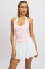 Pink Halter Neck Top Sleeveless Supersoft sold by Ally Fashion
