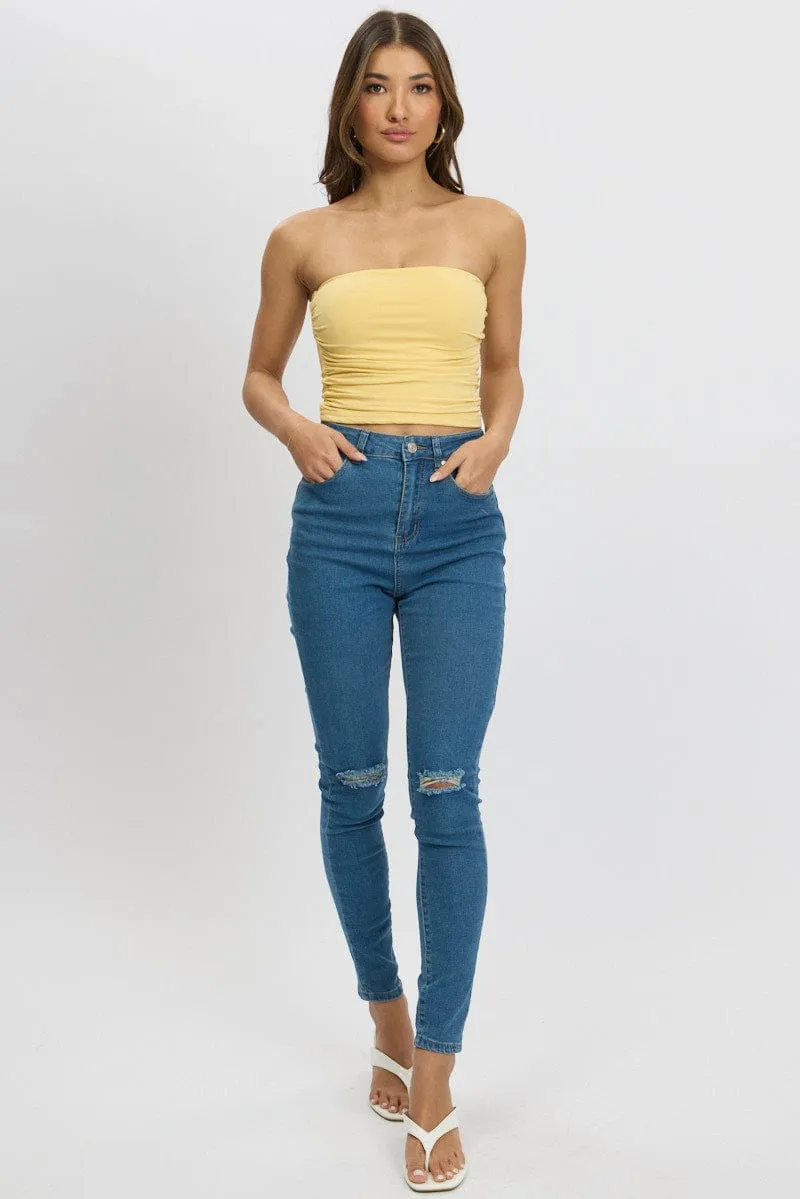 Denim Skinny Jean High Rise sold by Ally Fashion product image thumbnail 2