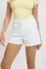 White Mom Short High rise sold by Ally Fashion