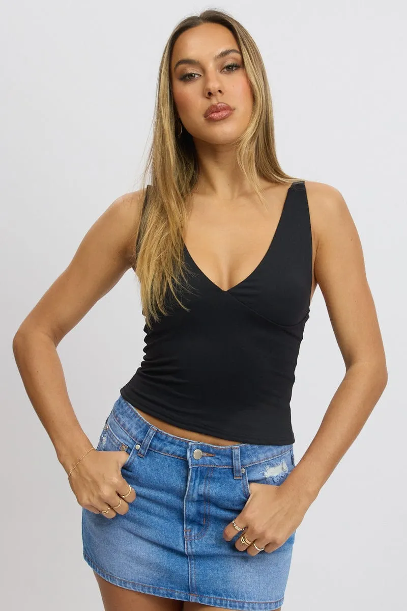 Black Tank Top Supersoft sold by Ally Fashion product image thumbnail 3