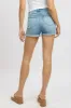 Denim Skinny Short High Rise Rolled Hem sold by Ally Fashion