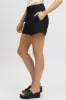 Black Shorts Mid Rise sold by Ally Fashion