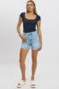Denim Jorts High Rise sold by Ally Fashion