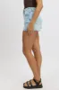 Denim Relaxed Shorts High Rise sold by Ally Fashion