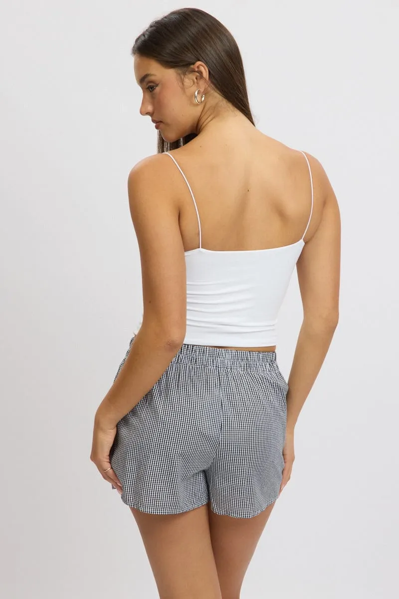 White SuperSoft Singlet Double Layer sold by Ally Fashion product image thumbnail 5