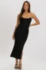 Black Bodycon Dress Sleeveless Midi sold by Ally Fashion
