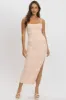 Orange Bodycon Dress Sleeveless Midi sold by Ally Fashion