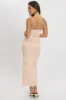 Orange Bodycon Dress Sleeveless Midi sold by Ally Fashion