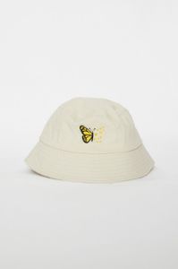 Beige Butterfly & Flower Bucket Hat sold by Ally Fashion