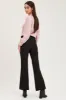 Black Flare Pants Mid Rise sold by Ally Fashion