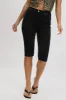 Black Capri Jeans Mid Rise sold by Ally Fashion