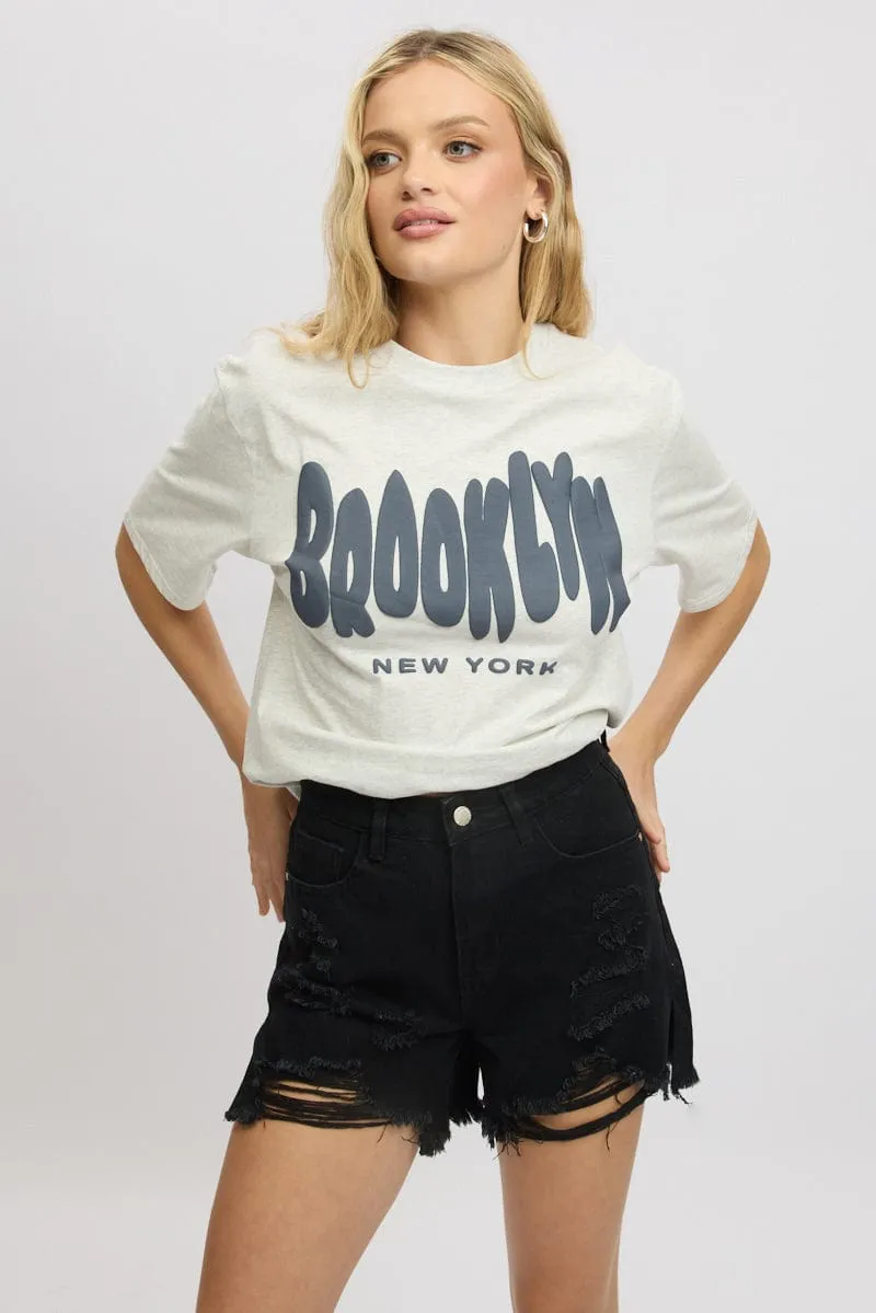 Black Relaxed Shorts High Rise sold by Ally Fashion