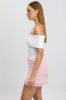 White Off Shoulder Top Jersey sold by Ally Fashion