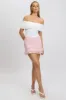 White Off Shoulder Top Jersey sold by Ally Fashion