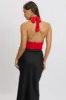 Red Halter Neck Top sold by Ally Fashion