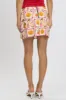 Multi Abstract Mini Skirt High Rise Split sold by Ally Fashion