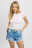 Pink Graphic Tee Short Sleeve sold by Ally Fashion