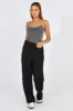 Grey Supersoft Bodysuit Contrast Stripe Side sold by Ally Fashion
