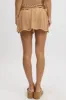 Beige Crochet Skirt Mid Rise Beach Bikini Lined sold by Ally Fashion